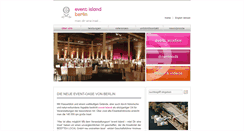 Desktop Screenshot of eventisland.de